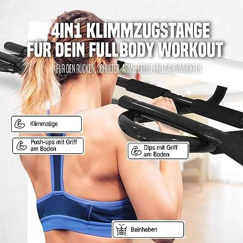 Premium Klimmzugstange Get Strong von Sportastisch